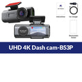 Rapuntek™ DriveVision 4K UHD Car Dash Camera with Wi-Fi, GPS, Night Vision and Parking Monitor
