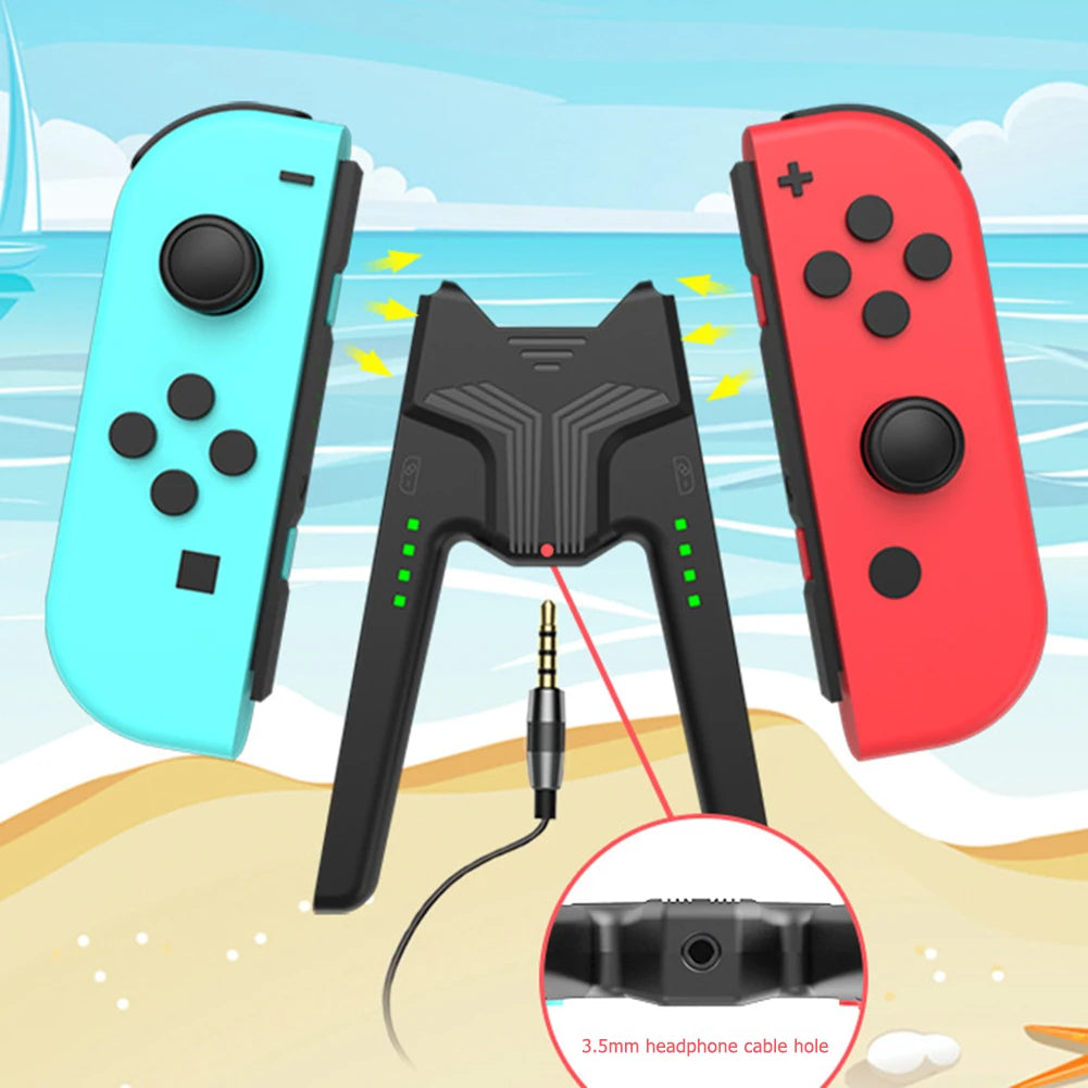 Aolion Joy-Con Charging Grip for Nintendo Switch & OLED – Portable Charging Dock Bracket