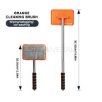 Telescopic Car Windshield Cleaning Brush with Microfibre Head
