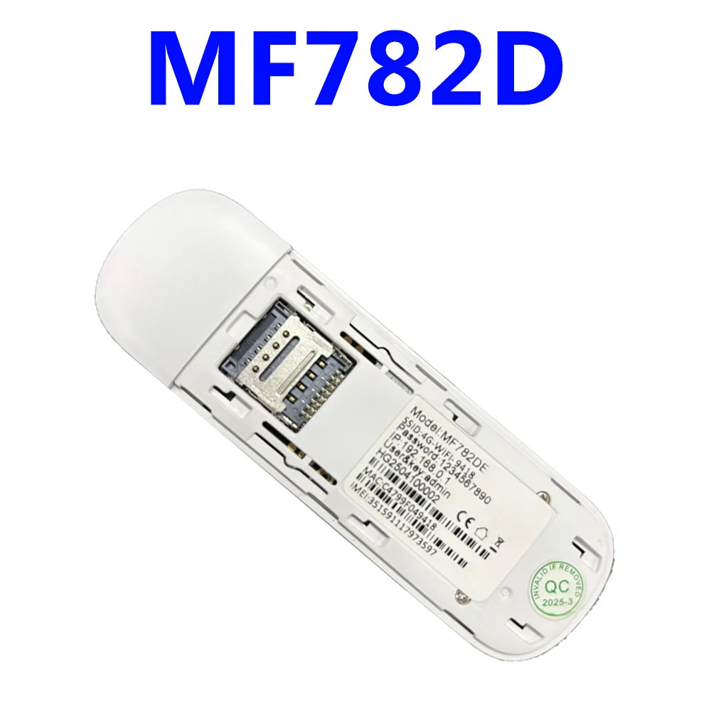 DALFTECH 4G LTE USB Portable WiFi Router & Modem – 100/300Mbps, WiFi 4/6 Wireless Dongle with Hotspot