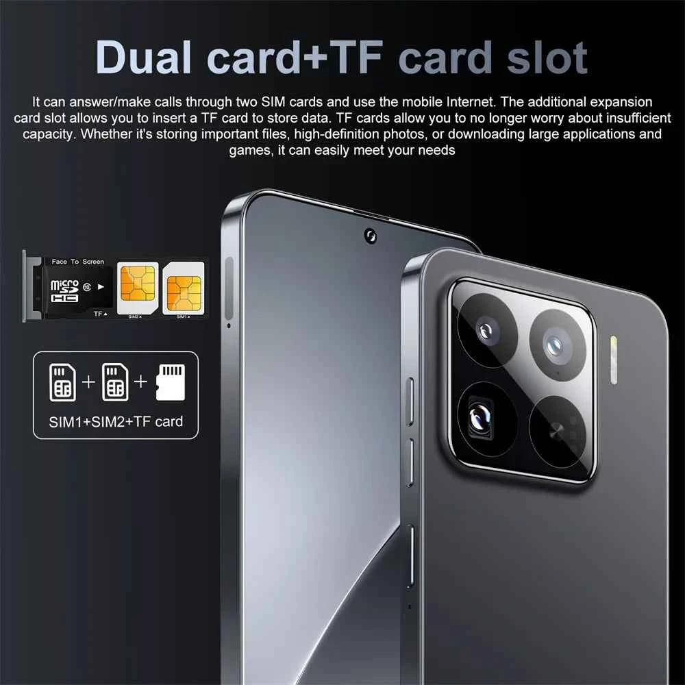 14T Pro 5G Smartphone | 7.3" HD Display, 8000mAh, Dual SIM, Android, Global Version
