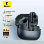 Baseus EP10 Pro ANC Wireless Earbuds – 50dB Active Noise Cancelling, LDAC Hi-Res, 6 Mic, IP55