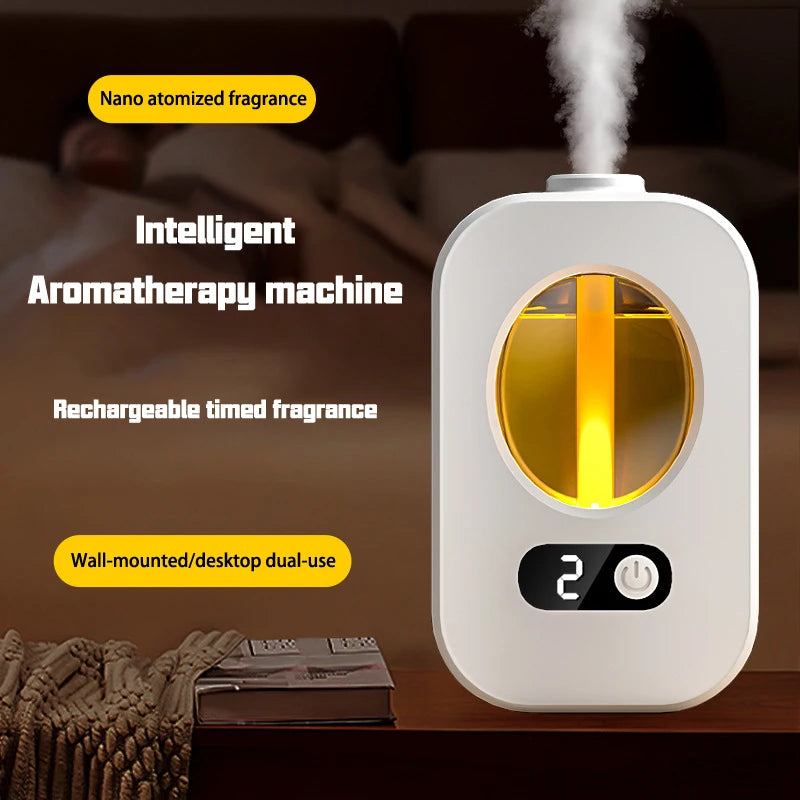 Rapuntek™ Automatic Aromatherapy Diffuser – Air Freshener & Essential Oil Dispenser for Bathroom, Toilet & Home