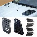 Universal Car Hood Scoop Carbon Fiber Vent Cover – Air Intake Styling (2PCS)