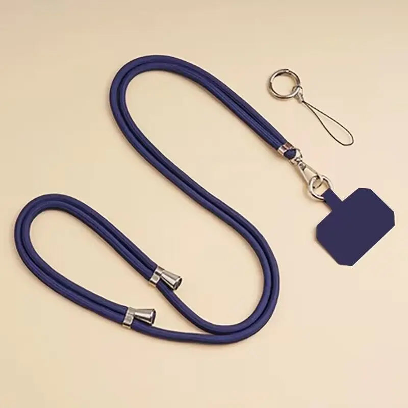 Universal Phone Lanyard Necklace Strap – Anti-Lost Crossbody Rope with Clip for All Smartphones