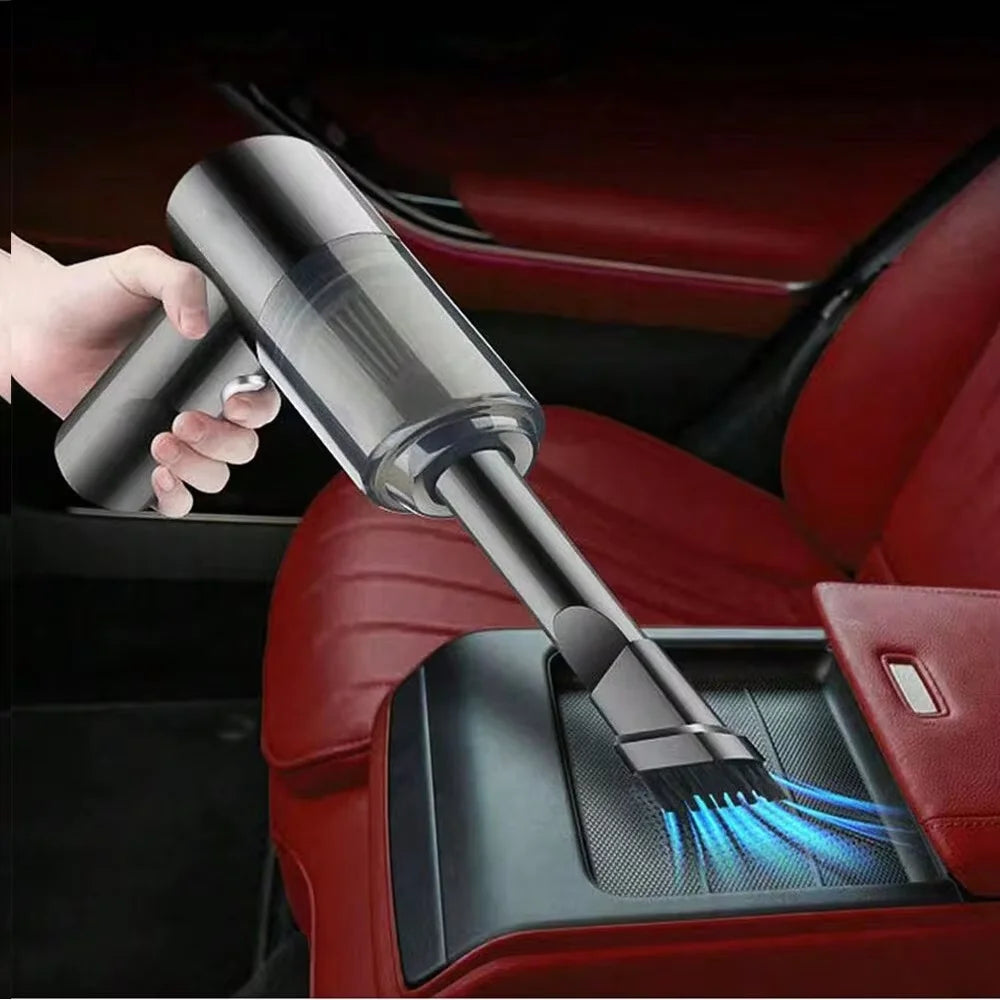 15000PA Cordless Handheld Vacuum Cleaner — Blow & Suction | Multi-Nozzle | Car, Home & Pet