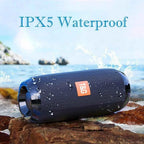 Portable Wireless Bluetooth Speaker – Subwoofer Bass, FM Radio, Hands-Free for Smartphones & Outdoor Use