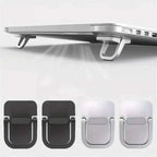 2-Pack Laptop Stand Set with Keyboard Riser & Elevator – Mini Portable Laptop Supports for Desk