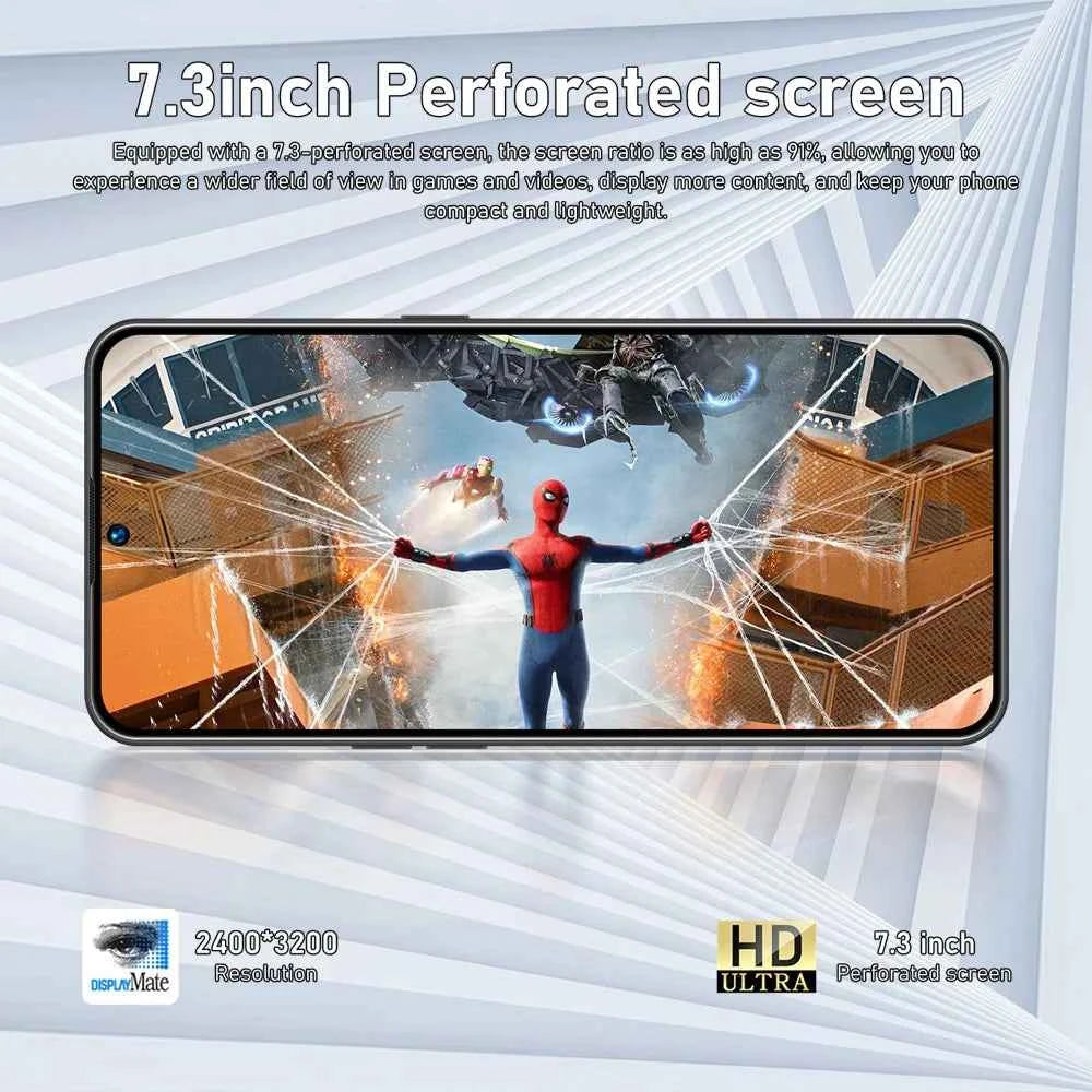 K-Touch Camon 50 Pro 5G Smartphone – 7.3" HD, 22GB RAM, 2TB Storage, 8000mAh Battery, Dual SIM