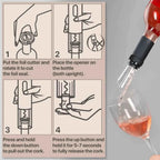 Electric Wine Bottle Opener – Rechargeable Automatic Corkscrew
