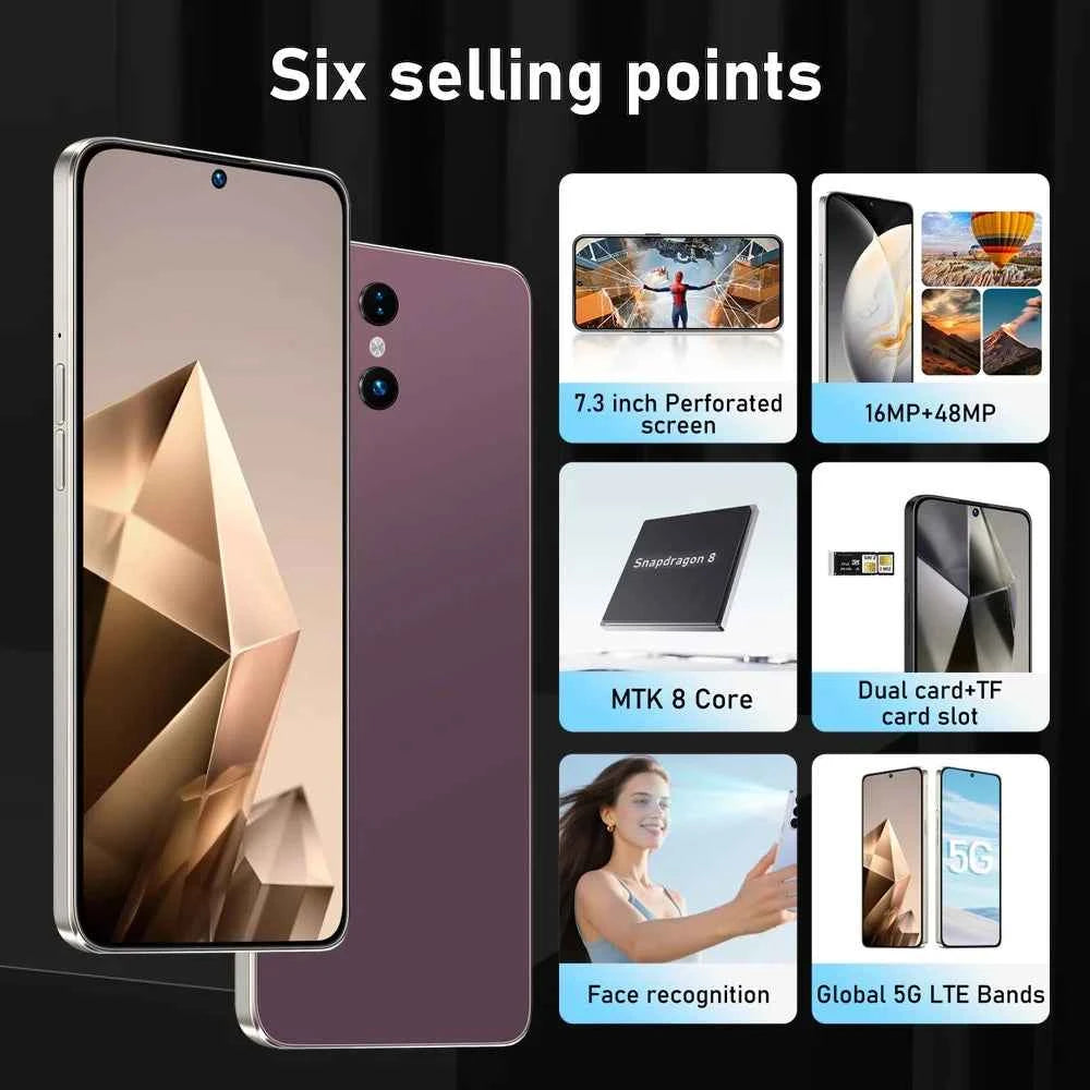 K-Touch Camon 50 Pro Smartphone | 7.3" Display, 7800mAh, 48MP Camera, Android 15, 5G