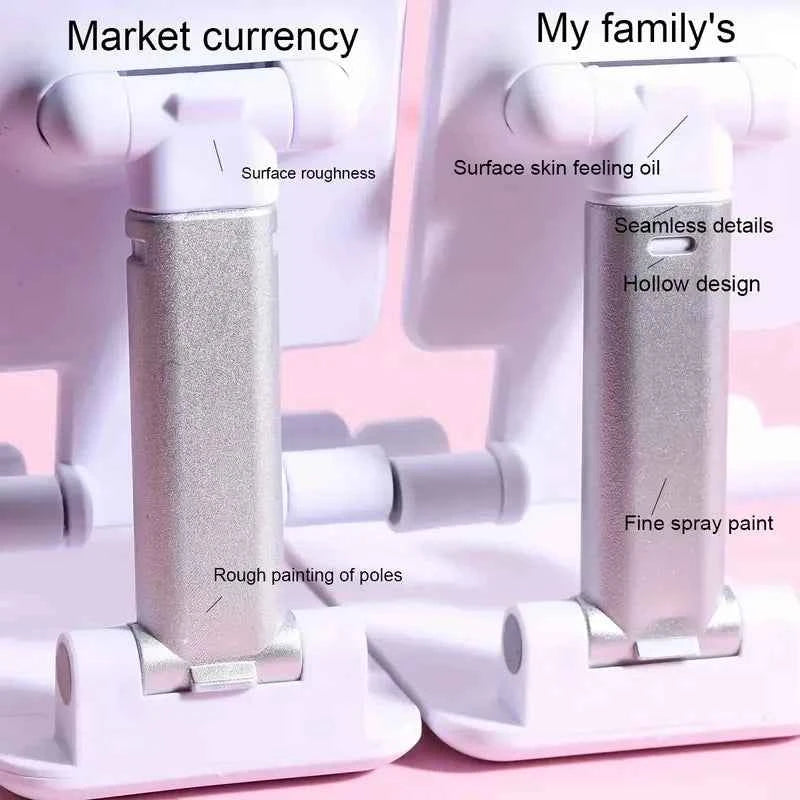 Adjustable Desktop Phone & Tablet Stand – Universal Holder for iPhone, iPad & Xiaomi