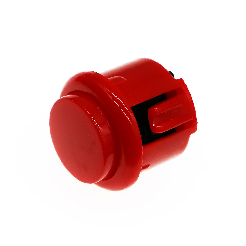 24mm & 30mm Arcade Push Buttons – Sanwa-Style Coin Start Switch for Hitbox & DIY Joystick