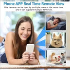 Rapuntek™ X5 Mini 1080P Wireless Smart Security Camera with Night Vision & Motion Detection