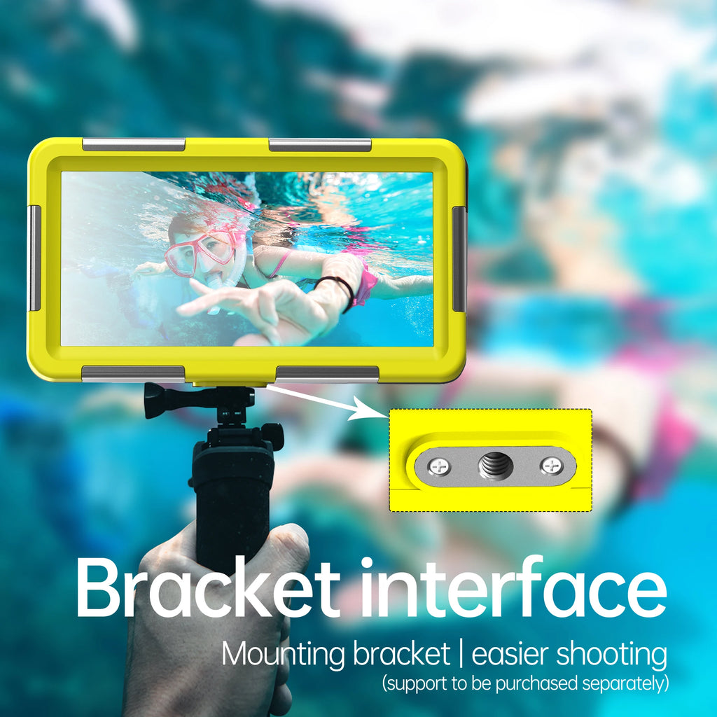 Shellbox IP68 Waterproof Phone Case — Universal 6.9" | Shock-Proof, Anti-Scratch, Diving Ready