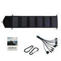 800W Foldable Solar Panel Charger – 6-Fold Portable USB 5V DC Power Supply for Camping & Hiking