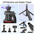 C22 AI Face Tracking Gimbal Stabiliser — 360° Rotation | Selfie Stick & Tripod | Phone & Camera