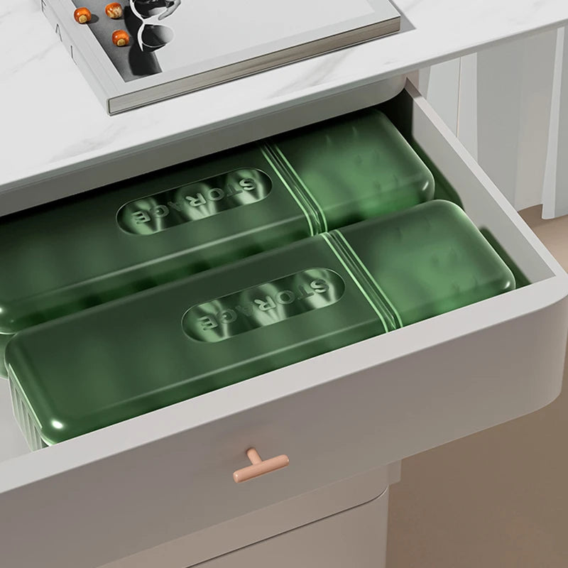 Desktop Cable Storage Box – Covered Charger & Power Cable Organiser, Clutter-Free Desk Solution