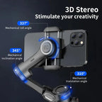AOCHUAN SmartXE 3-Axis Gimbal Stabilizer — AI Face Tracking | iPhone & Android | Vlog & TikTok