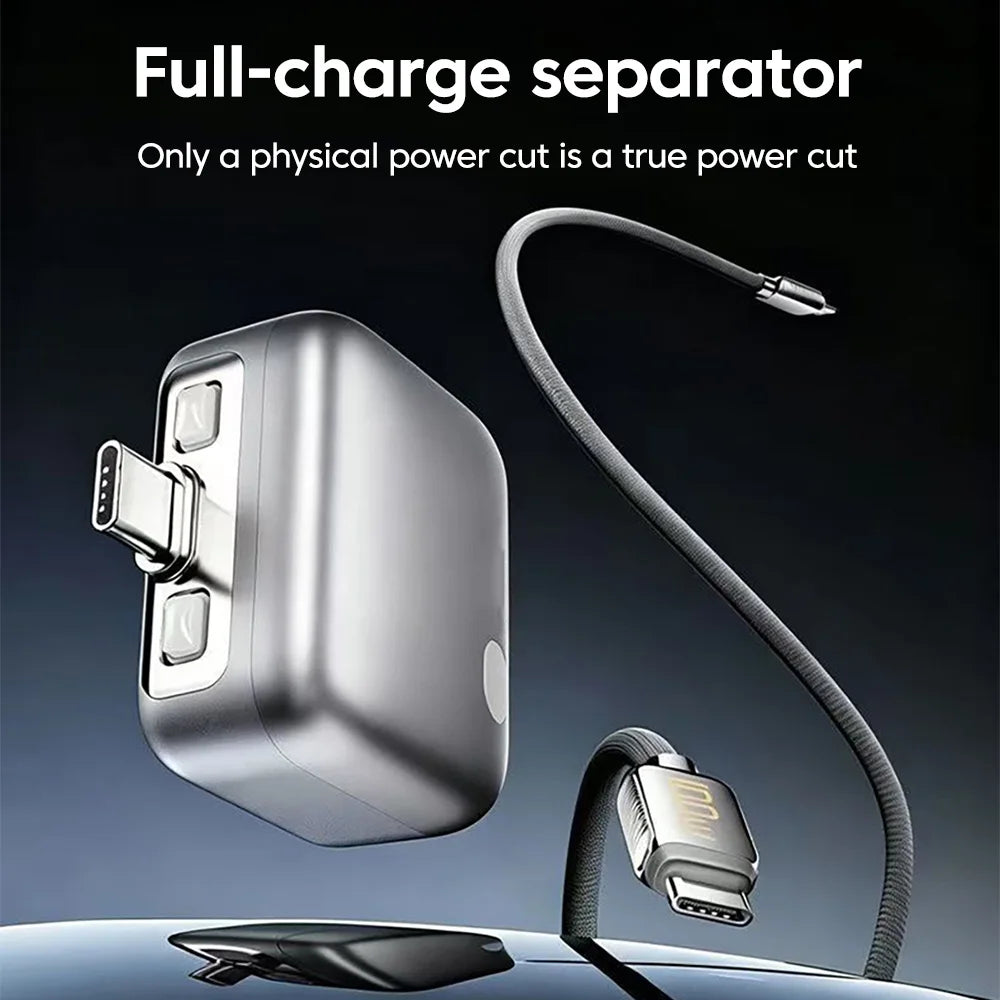 USB-C Smart Auto-Disconnect Charger Adapter | 140W Fast Charge Battery Protector