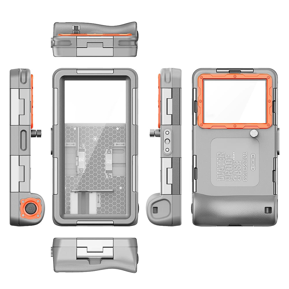 Shellbox IP68 Waterproof Phone Case — Universal 6.9" | Shock-Proof, Anti-Scratch, Diving Ready