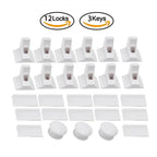 Magnetic Child Safety Lock – Baby-Proof Cabinet & Drawer Latch Set