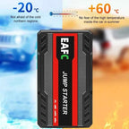 EAFC Car Jump Starter Power Bank – 600A 12V Auto Battery Booster with LED Light for Cars & Vehicles