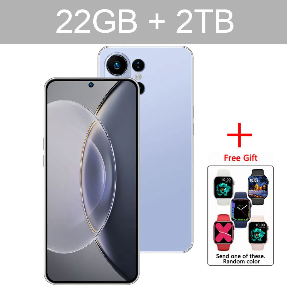 14T Pro Smartphone | 7.3" Full Display, 8000mAh, 108MP Camera, Android 15