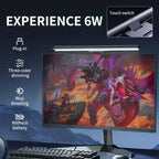 LED Monitor Light Bar – Eye-Care Stepless Dimming Screen Hanging Desk Lamp for Work & Gaming