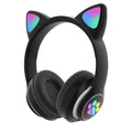 Cat Ear Bluetooth Headset with LED Lights | Wireless Kids Headphones with Microphone