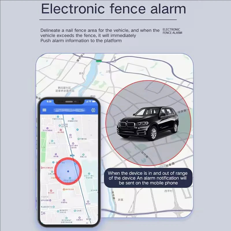 GF07 Mini GPS Tracker – Strong Magnetic Mount, Real-Time App Tracking, Anti-Lost Alarm for Cars & Vehicles