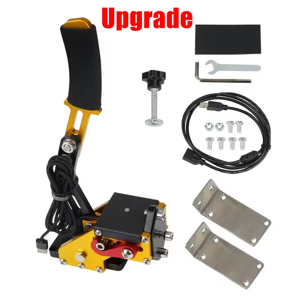 USB SIM Racing Handbrake for Logitech G25/G27/G29, T300, T500 – PC Compatible HB-1009