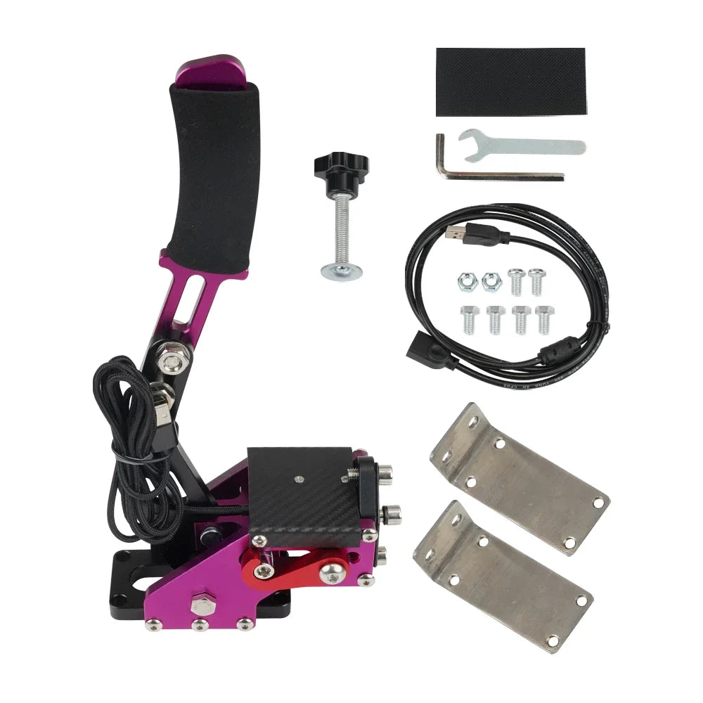 USB SIM Racing Handbrake for Logitech G25/G27/G29, T300, T500 – PC Compatible HB-1009
