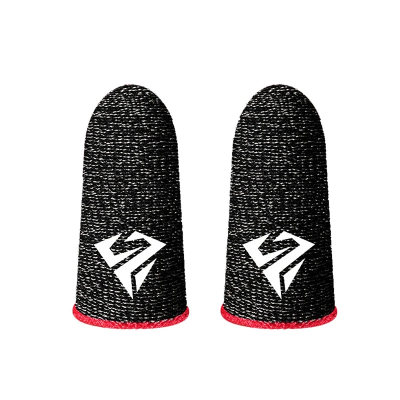 Gaming Fingertip Gloves – Sweatproof Anti-Slip Touch Screen Finger Sleeves for Mobile Gamers