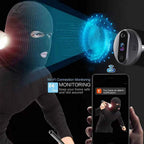 3MP Smart Life Tuya WiFi Video Doorbell Camera – 1080P, 5000mAh Battery, PIR Motion, IR Night Vision | Alexa Google