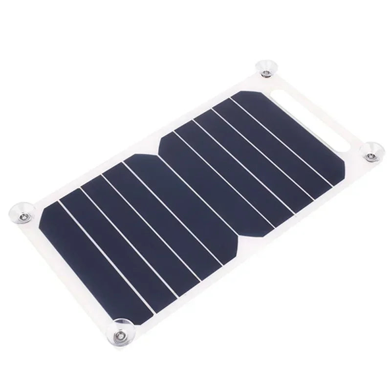 30W Waterproof Solar Charging Panel – 6.8V Portable USB Power Supply for Camping, Hiking & Mobile Devices