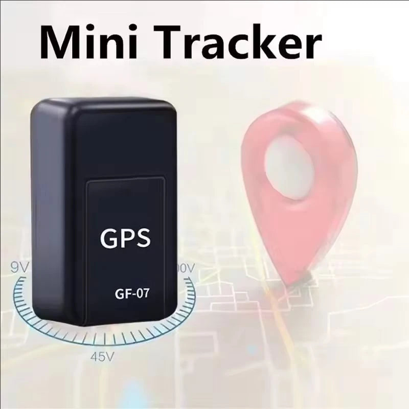 GF07 Mini GPS Tracker – Strong Magnetic Mount, Real-Time App Tracking, Anti-Lost Alarm for Cars & Vehicles