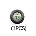 Round Digital LCD Thermometer Hygrometer – Temperature & Humidity Meter for Car, Home & Pet Box