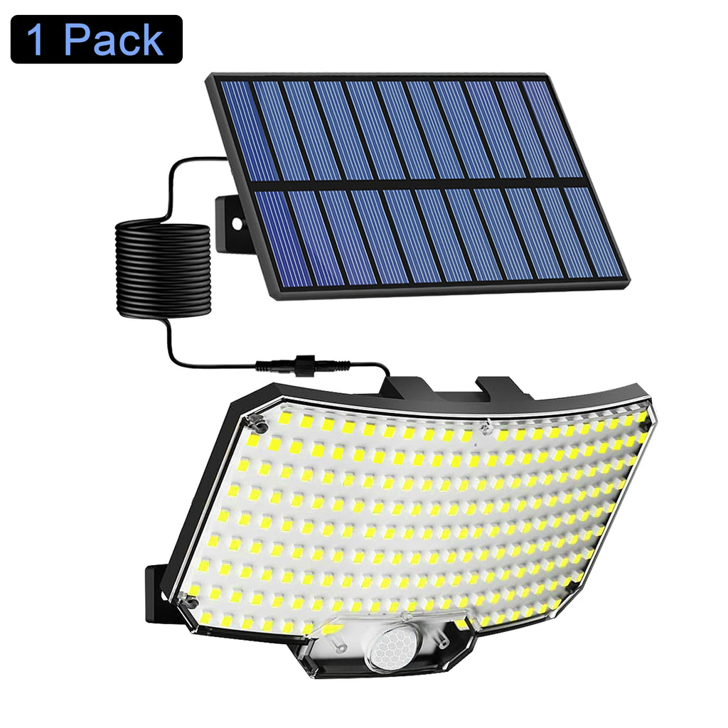 Solar Security Flood Light | 234 LED, 3 Modes, Motion Sensor, Remote, IP65