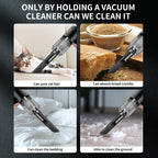 15000PA Cordless Handheld Vacuum Cleaner — Blow & Suction | Multi-Nozzle | Car, Home & Pet