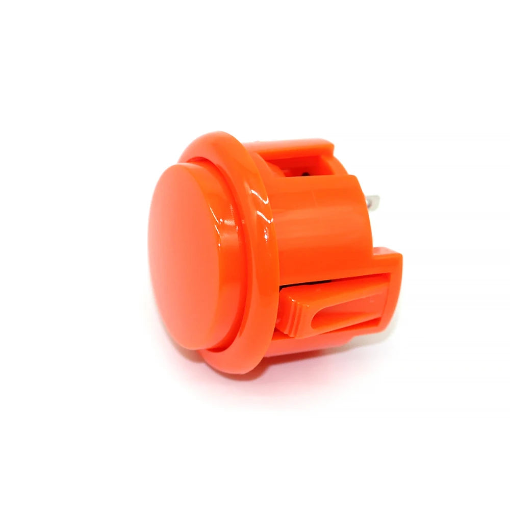 24mm & 30mm Arcade Push Buttons – Sanwa-Style Coin Start Switch for Hitbox & DIY Joystick