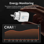 TNCE Tuya Smart Plug WiFi & ZigBee 3.0 – EU 16A/20A with Power Monitor, Timer & Voice Control