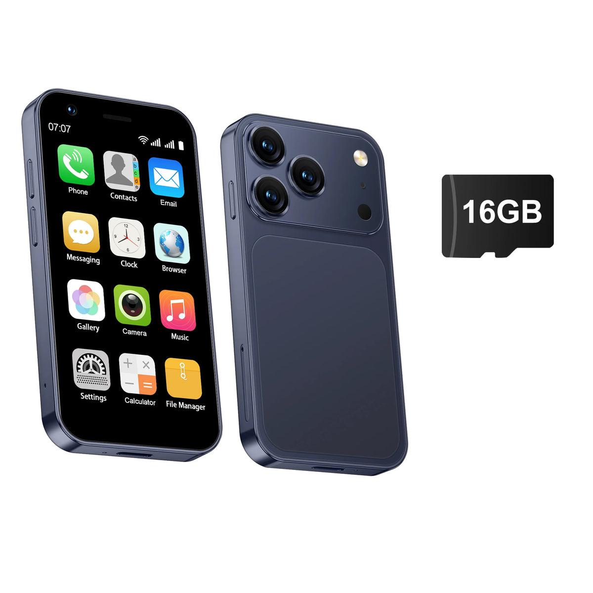 SERVO 18SE MINI Pocket Smartphone – 3.0" Screen, Dual SIM, Android, 2GB RAM, 3G WCDMA