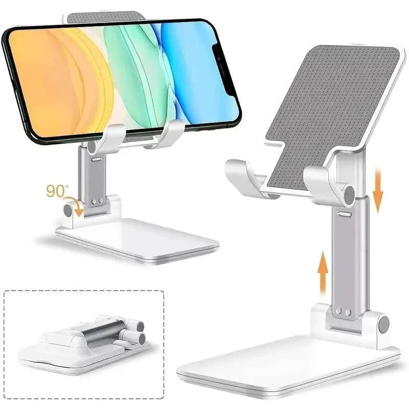 Adjustable Desktop Phone & Tablet Stand – Universal Holder for iPhone, iPad & Xiaomi