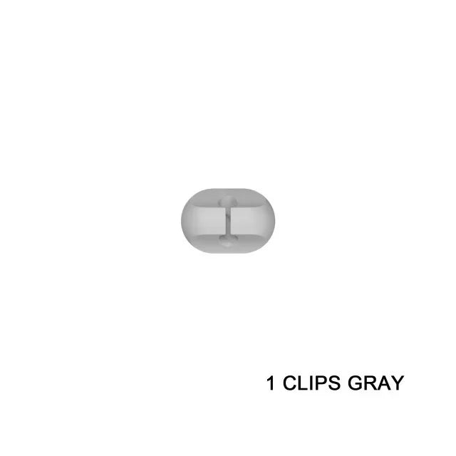 Silicone Cable Organizer Clips — Desktop Cable Management for USB & Earphone Cables