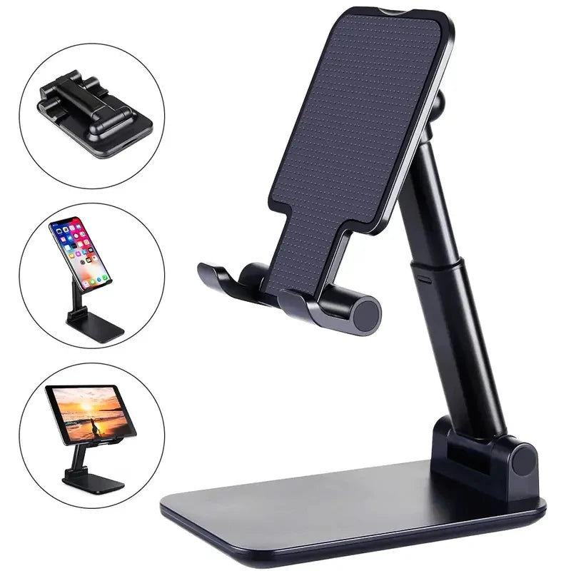 Adjustable Desktop Phone & Tablet Stand – Universal Holder for iPhone, iPad & Xiaomi