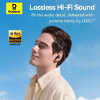 Baseus EP10 Pro ANC Wireless Earbuds – 50dB Active Noise Cancelling, LDAC Hi-Res, 6 Mic, IP55