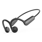 B8 Bone Conduction Bluetooth 5.3 Sport Headphones – IPX5 Waterproof Open Ear Wireless Headset for Running