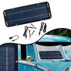 12V Solar Panel Trickle Battery Charger | IP65 for RV, Caravan, Boat & Car