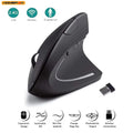 HOMEFISH Ergonomic Vertical Wireless Mouse – 2.4GHz, 3 DPI Levels, 6 Buttons for Laptop & PC